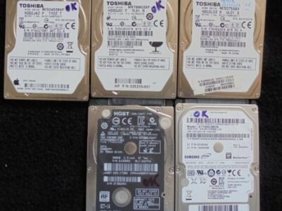 Lot disques durs HDD 2,5
