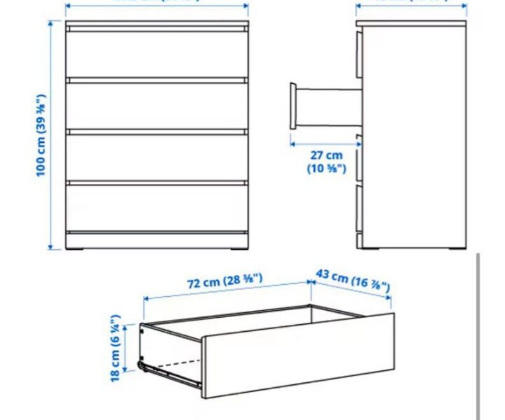 Commode - Emballage d’origine