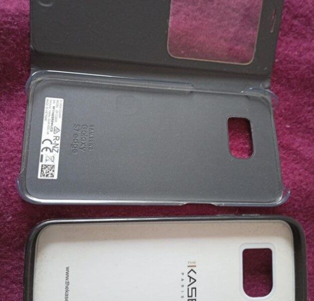 Lot de 2 coques Samsung S7 Edge