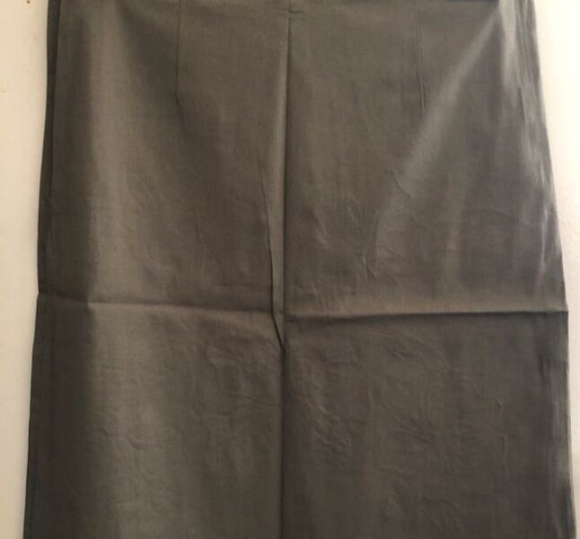 Jupe kaki motifs fleurs Etam T.38 neuve (DN95)