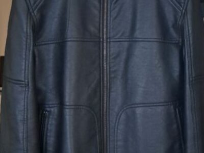 Veste cuir MANGO XXL