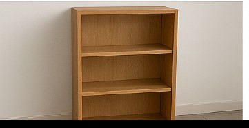 Étagère murale industrielle – métal et bois