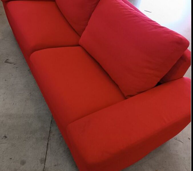 Canapé rouge