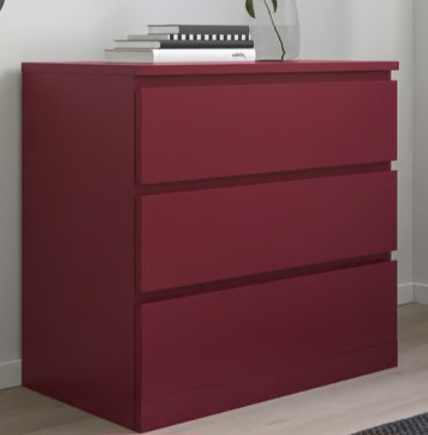 Commode 3 tiroirs IKEA Malm