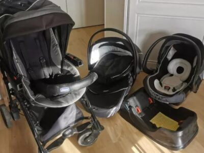 Poussette Trio Chicco.