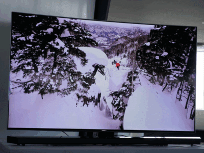 TV Samsung grand écran