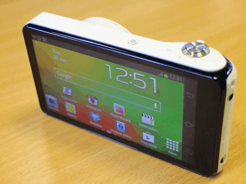 Appareil photo samsung galaxy blanc 21x