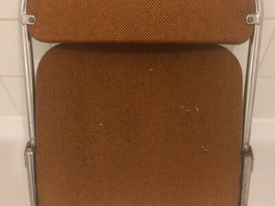 Chaise pliante métal