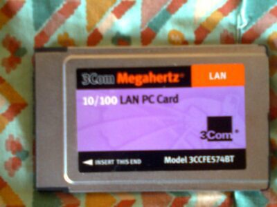 Carte réseau PCMCIA - Modèle 3CCFES74BT