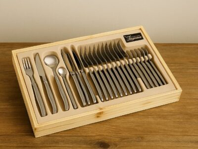 Set couverts inox 24 pcs