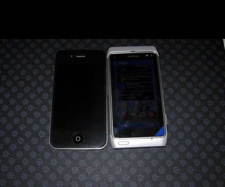 Iphone 4 + Nokia N8