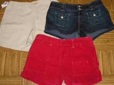 3 shorts