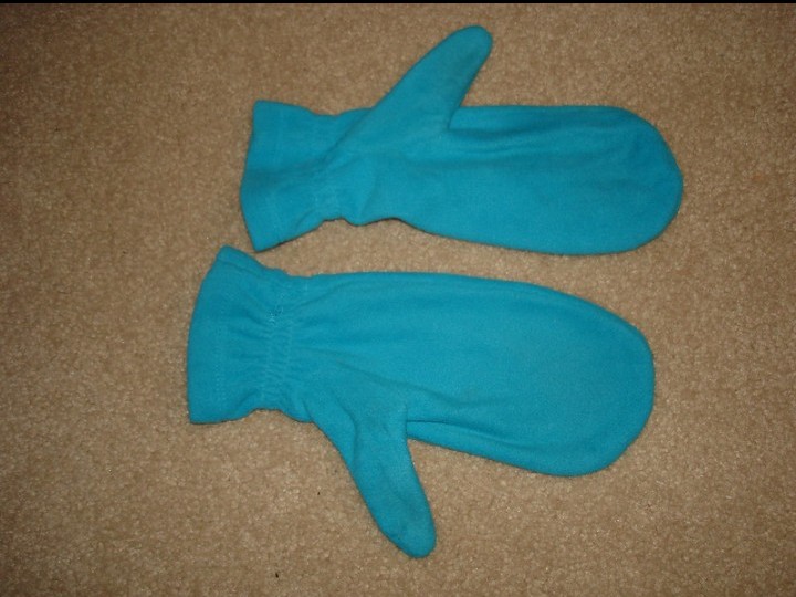 gants bleu