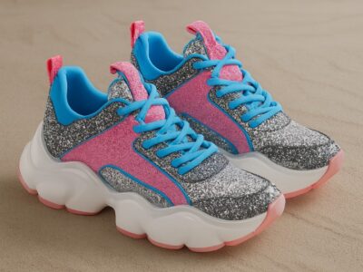 baskets confortables neuves