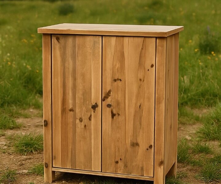 buffet en bois massif