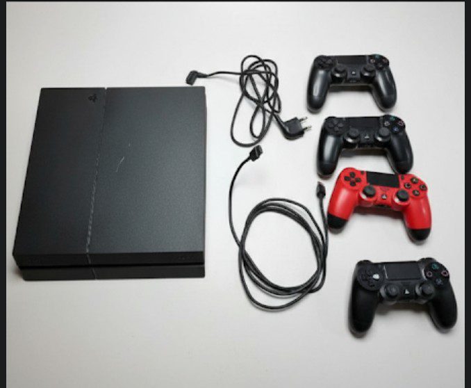 ps4 avec 4 manette