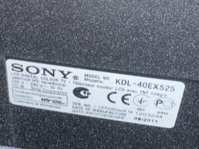 Sony bravia 40 pouces