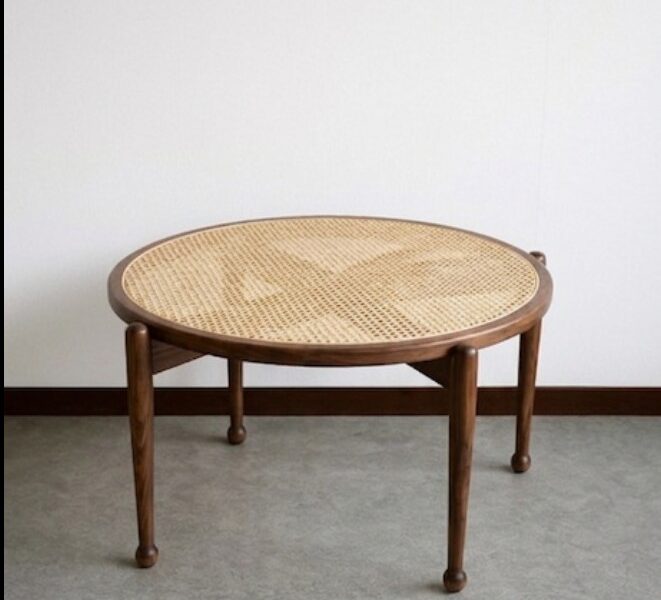 Table basse rosier