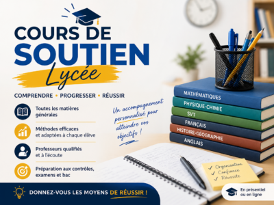 Cours de soutien lycée